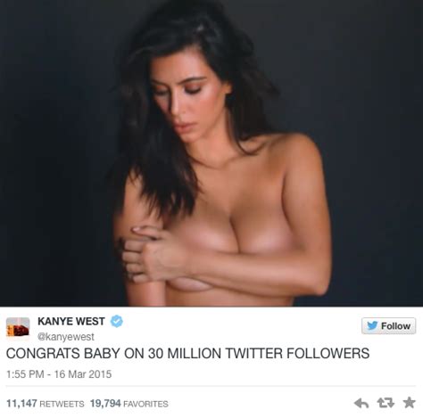 Kanye West Shares And Praises Nude Pics Of Kim Kardashian Adding To A Growing Troubling Trend