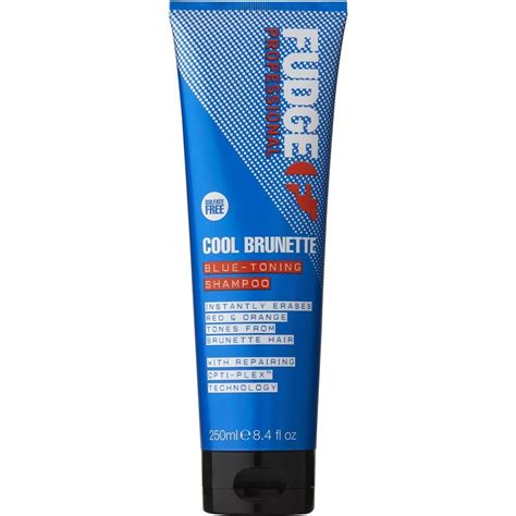 Fudge Professional Blue Toning Shampoo Cool Brunette Shampoo For Brunettes Removes Orange Red