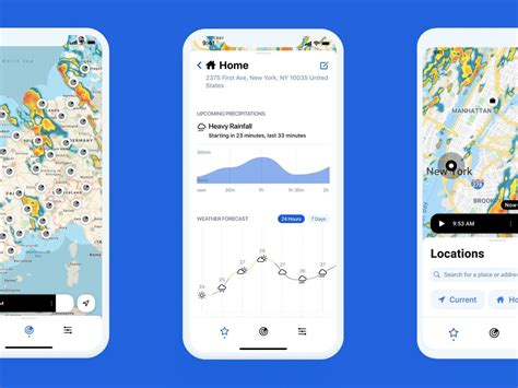 L App de météo RainViewer s offre une mise à jour majeure interface