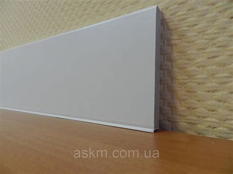 МДФ плинтус с пластиковым покрытием Сubu Flex 80мм., цена 260 грн ...
