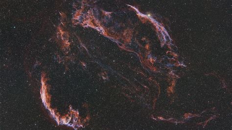 Veil Nebula supernova remnant [2560x1440] [OC] Computer Desktop ...