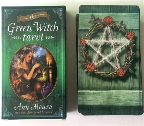 Green Witch Tarot Deck Card Cards Set Tarot Deck Tarot Etsy