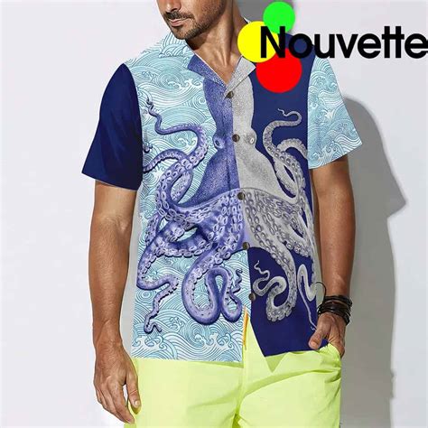 Octopus Hawaiian Shirt Nouvette