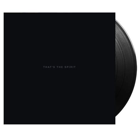 BRING ME THE HORIZON That's The Spirit Vinyl, Cover Dent (Black, 1LP)