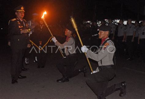 Pawai Obor Sambut HUT Ke 78 RI ANTARA Foto