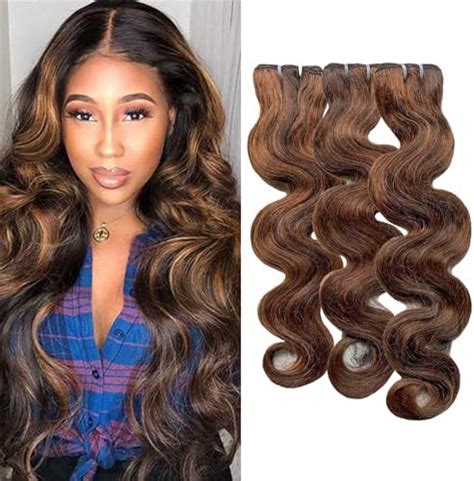 Amazon Highlight P Bundles Body Wave Honey Blonde Bundles Ombre Hair Bundles