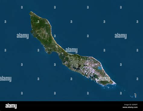 Curacao Satellite Map