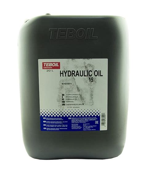 Teboil Hydraulic Oil 15 20L - AM-Asennus