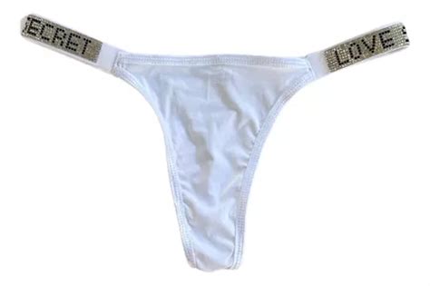 Calcinha Sex Fio Dental Brilho Strass Langeri Sensual Gringa Mercadolivre