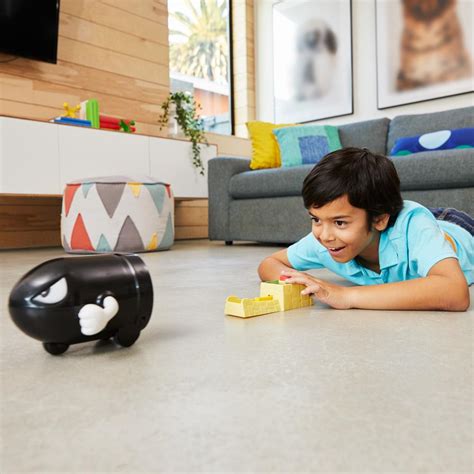 Hot Wheels Mario Kart Bullet Bill Launcher Playset With Sneeker Vehicle