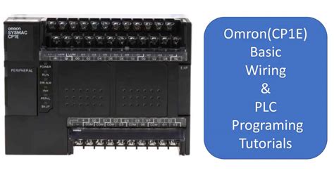 Omron Plc Basic Simple Wiring And Programming Tutorial For Beginners