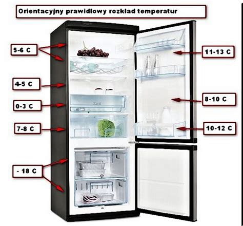 Optymalna temperatura w lodówce no frost