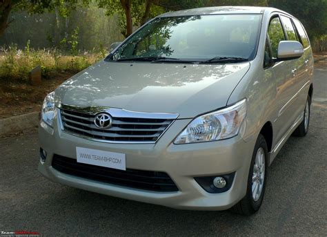 A close look at the 2012 Toyota Innova facelift - Team-BHP