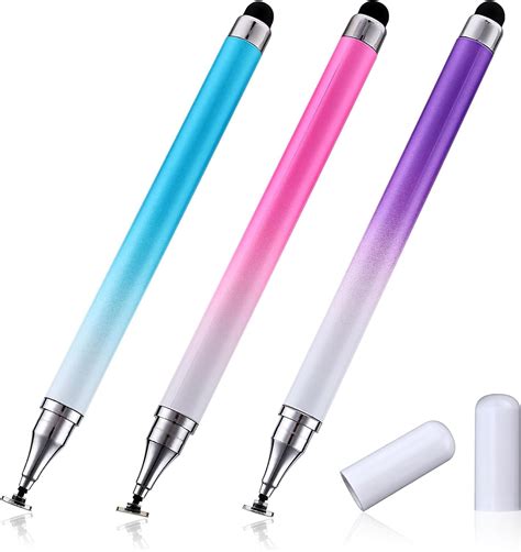 Amazon.com: Amaxiu 2 in 1 Stylus Pens for Touch Screens,3 Pcs Stylus ...