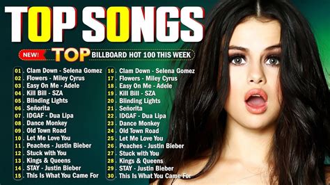 Bruno Mars Maroon 5 Zayn Adele Dua Lipa Ed Sheeran Rihanna Selena Gomez Billboard Hot