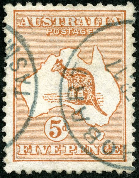 Big Blue 1840 1940 Roo Stamps Of Australia Watermarks And Dies