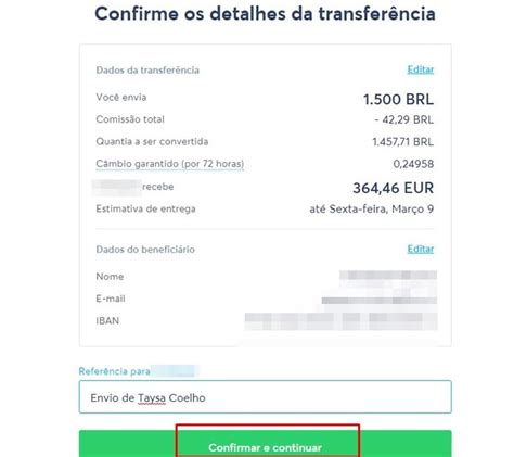 PASSO A PASSO COMO TRANSFERIR DINHEIRO PARA OUTRO PAÍS TRANSFERWISE