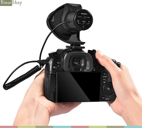 Binai Shop: Micro shortgun cho máy ảnh, máy quay Comica CVM-V30 PRO
