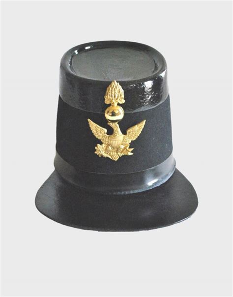 US Civil War Light Artillery Shako Hat - Civil War Shako Hat - Rambo ...