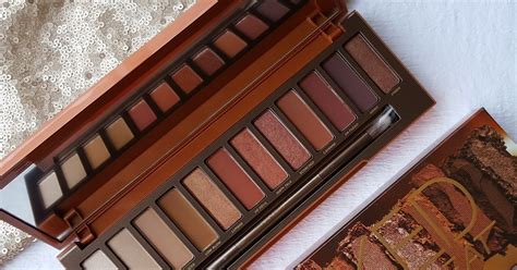 Urban Decay Naked Heat Palette Swatches Makeup Look And Review See The World In Pink