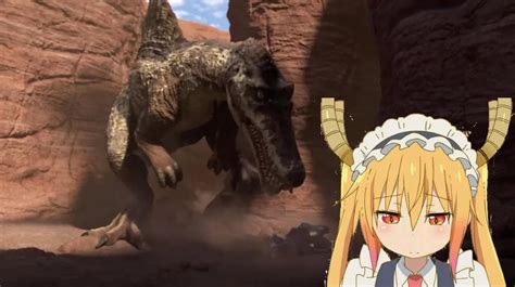 Tohru Is Sad With The Spinosaurus Attitude By Gamesbello On Deviantart