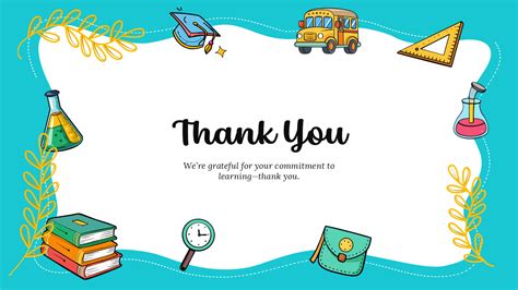 “Academic & Educational” Thank You Templates | Thesis Slides