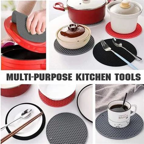 Multicolor Round Silicone Hot Mat Size Inch Cm At Rs Piece In Rajkot