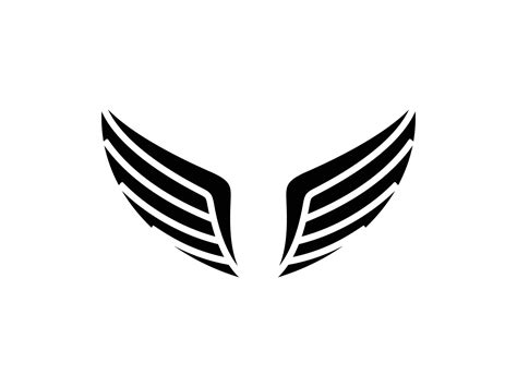 Wing Simple Flat Icon Vector Illustration 18937869 Vector Art At Vecteezy