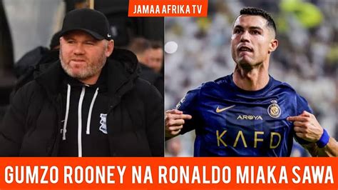 RONALDO NA ROONEY WAGEUKA GUMZO KUHUSIANA NA UMRI WAO KUWA MIAKAI SAWA