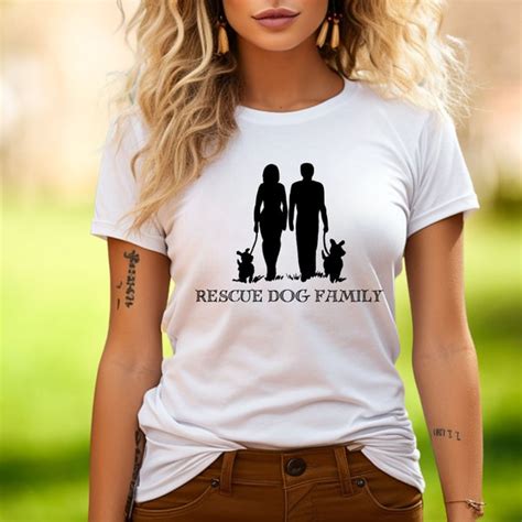 Rescue Dog T Shirt Etsy