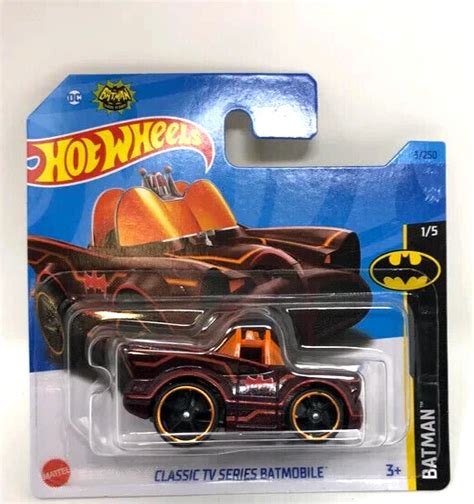 Hot Wheels Classic Tv Series Batmobile Batman Mattel Hw Eur Picclick Fr