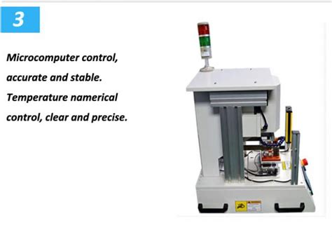 Automatic Hot Bar Soldering Machine Wires To Pcb Vacuum Function