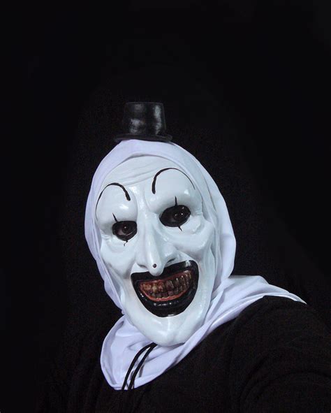 Art Scary Clown Latex Mask, Killer Clown Costume, Halloween Cosplay - Etsy