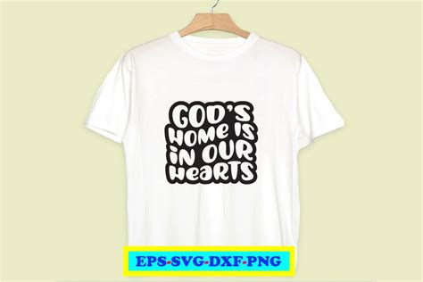 Retro Farmhouse Design Gods Home Is In Graphic By Sr Mastar