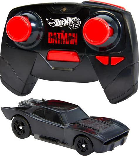 Amazon Hot Wheels Rc Batmobile From The Batman Movie In Scale Remote Control Toy Car