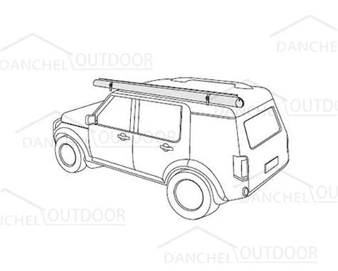 DANCHEL автомобильный боковой тент на крыше тент для автомобиля 4wd ...