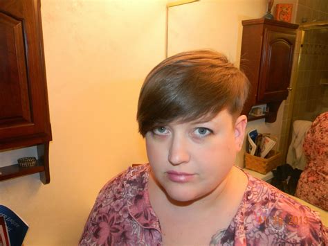 The Pixie Revolution All The Blonde Has Been Cut Off Mrs Mac S New Asymmetric Pixie Pics Update