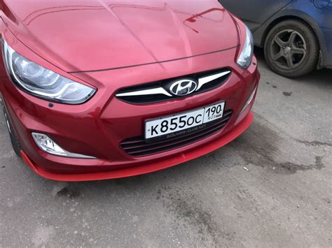 Маркировка бампера хендай солярис - 95 фото