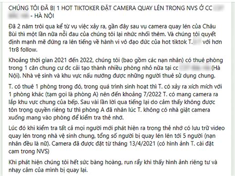 Tiktoker triệu follow đặt camera quay lén trong toilet năm mới bại lộ Hot trend Đời