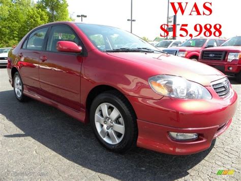 2007 Impulse Red Pearl Toyota Corolla S 28802035 Photo 18 GTCarLot