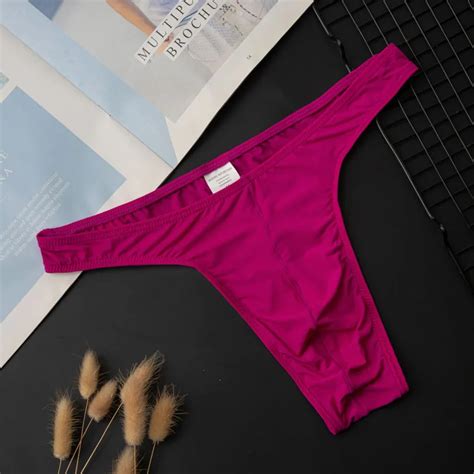 Injmini Slip De Haute Qualit Pour Homme Sous V Tement Sexy Bikini U Convexe Ultra Mince