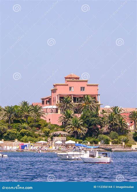 Sardinia Carloforte Isola Piana Editorial Stock Image Image Of