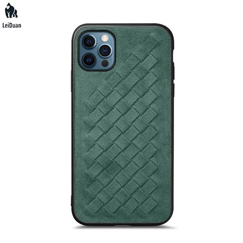 Luxury Alcantara Weave Suede Case For IPhone 12 Pro Max 12 Etsy