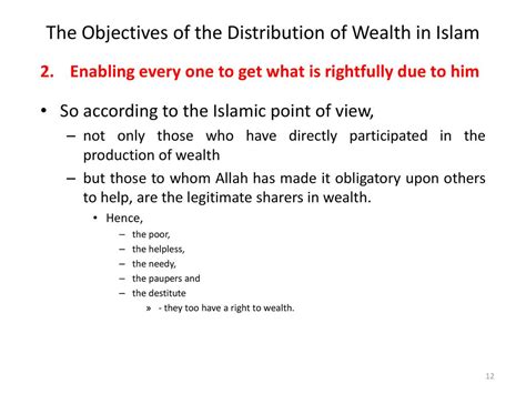 View Objectives Of Distribution Of Wealth In Islam PNG Wealthgallery