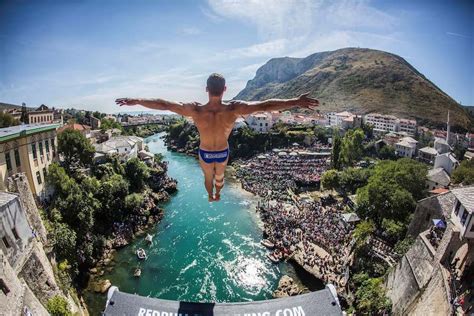 Fotos Y Video Mostar Vibra Con Los Saltos De La Red Bull Cliff Diving