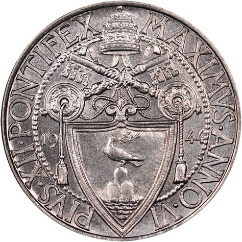 Vatican City 50 Centesimi Km 34 Prices And Values Ngc