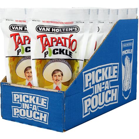 Buy Van Holten S Pickles Jumbo Tapatio Pickle In A Pouch 12 Pack