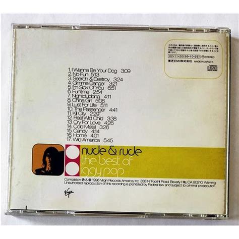 CD Iggy Pop Nude Rude The Best Of Iggy Pop price р art