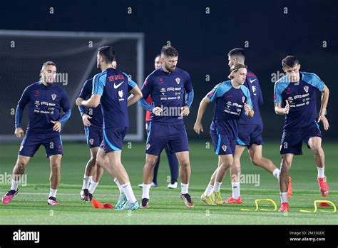 Lovro Majer Ante Budimir Nikola Vlasic And Bruno Petkovic During