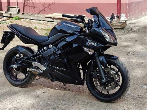 Купить б у Kawasaki ER F Ninja R инжектор передач в Перми чёрный naked bike года